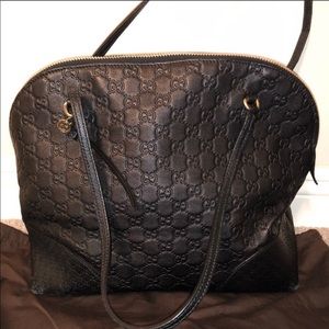 Black Gucci bag